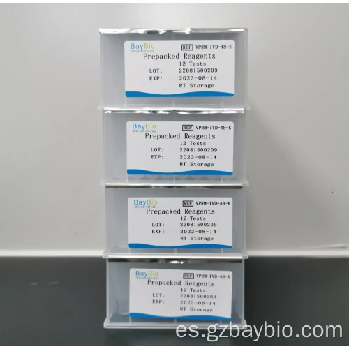 Kit de extracción de ácido nucleico registrado en Baybio CE CE